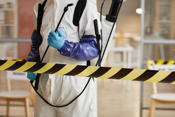 Professional Biohazard Cleanup technician working in Phillipsburg, OH